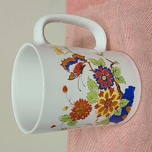 Vintage Bright Floral Mug